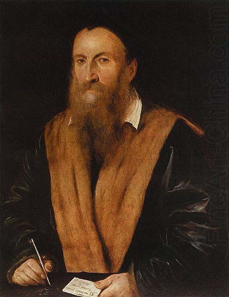 Portrait of Gerolamo di Romano called Romanino, unknow artist